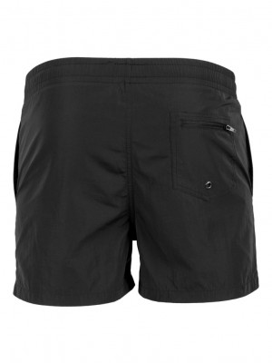 Мъжки плувни шорти в черен цвят Mister Tee Easy Sign