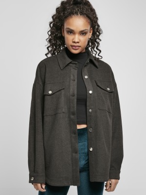 Дамска риза в тъмносив цвят Urban Classics 