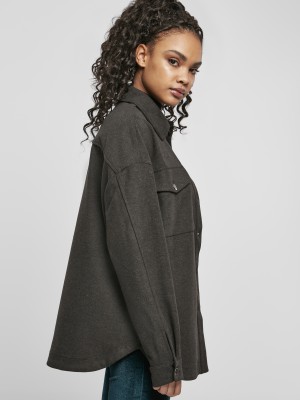 Дамска риза в тъмносив цвят Urban Classics 