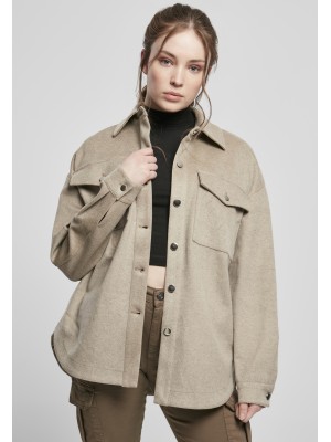 Дамска риза в бежов цвят Urban Classics  