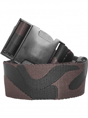 Колан Urban Classics Jaquard Camo Belt в камуфлаж