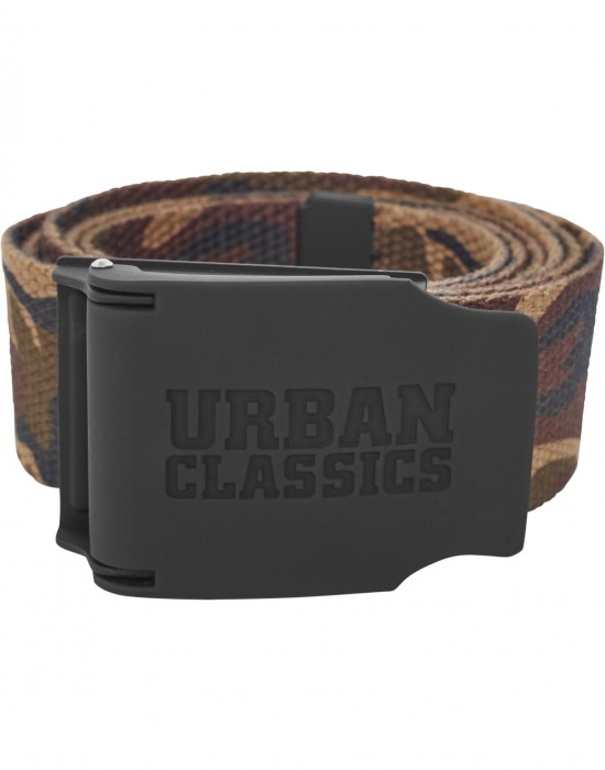 Колан в камуфлаж Urban Classics Woven Belt Rubbered Touch UC, Urban Classics, Колани - Complex.bg