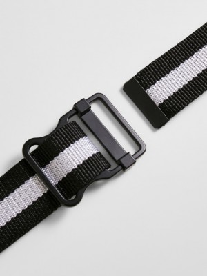 Колан в черно и бяло Urban Classics Easy Belt