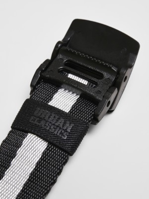 Колан в черен цвят Urban Classics Centre Stripe 