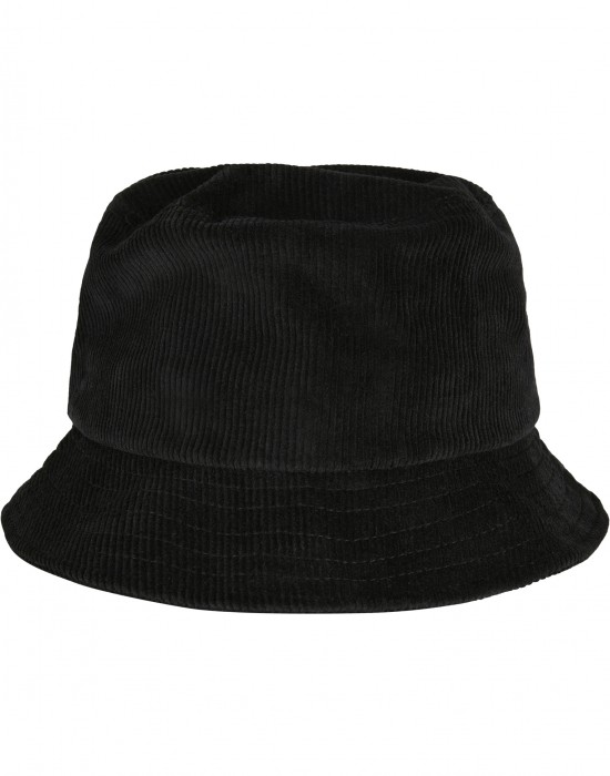 Рипсена шапка идиотка Urban Classics в черен цвят., Urban Classics, Идиотки - Complex.bg