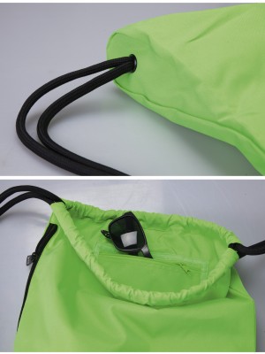 Спортна торба в неоново зелен цвят MSTRDS 