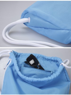 Спортна торба в светлосин цвят MSTRDS 