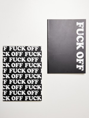 Комплект два броя тетрадки Mister Tee Fuck Off Exercise Book 