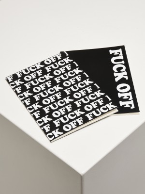 Комплект два броя тетрадки Mister Tee Fuck Off Exercise Book 
