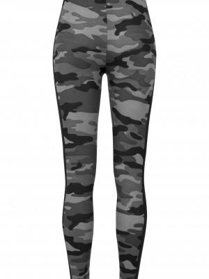 Дамски камуфлажен клин Urban Classics darkcamo/blk  Дамски камуфлажен клин Urban Classics darkcamo/blk