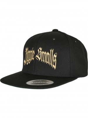Шапка с козирка Mister Tee Notorious Big в черен цвят