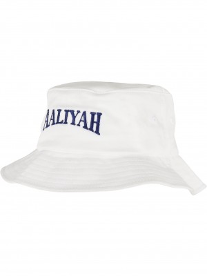 Шапка идиотка Mister Tee Aaliyah в бял цвят