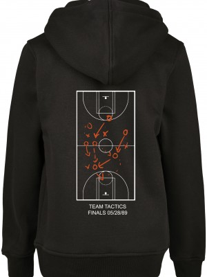 Детски суичър в черен цвят Mister Tee Team Tactics 