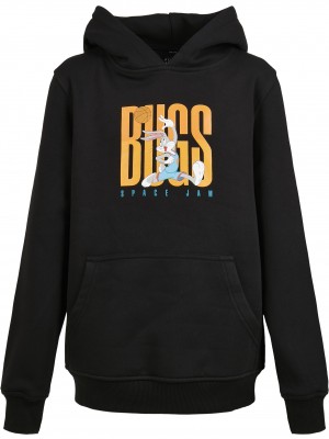 Детски суичър в черен цвят Mister Tee  Space Jam Bugs 
