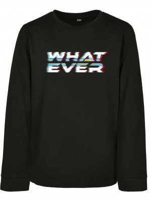 Детска блуза в черен цвят Mister Tee Whatever 