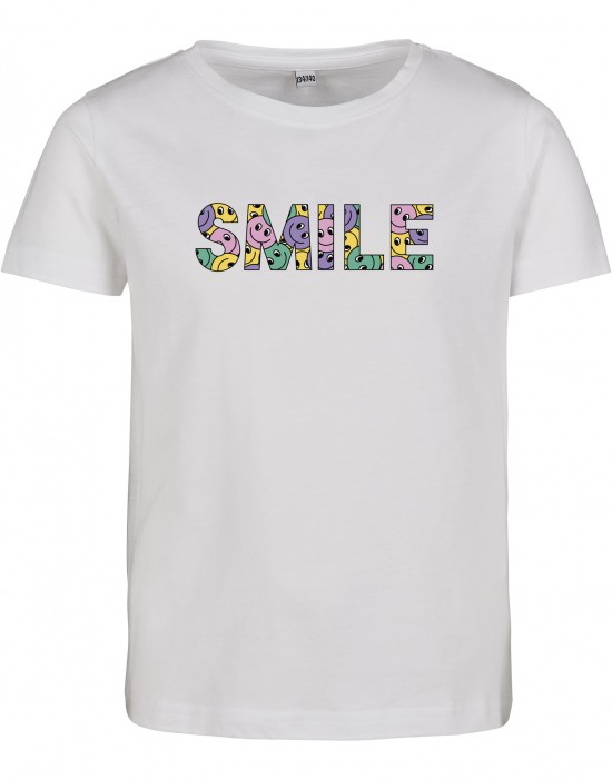 Детска тениска в бял цвят Mister Tee Colorful Smile Short Sleeve, Mister Tee, Деца - Complex.bg