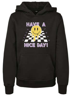 Детски суичър в черен цвят Mister Tee Nice Day 