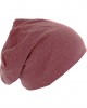 Бийни шапка в червен цвят MSTRDS Heather Jersey Beanie, Masterdis, Шапки бийнита - Complex.bg