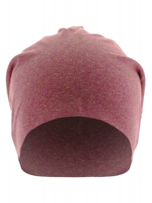 Бийни шапка в червен цвят MSTRDS Heather Jersey Beanie 