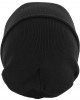 Бийни шапка в черен цвят MSTRDS Beanie Basic Flap Long Version, Masterdis, Шапки бийнита - Complex.bg