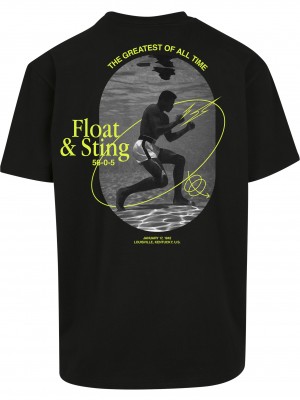 Мъжка тениска в черен цвят Mister Tee The Greatest Oversize 