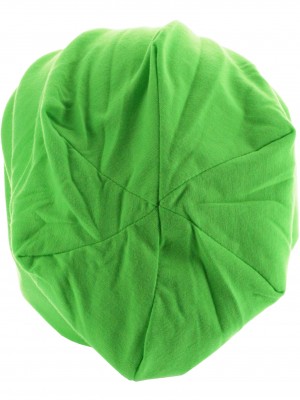 Бийни шапка в неоново зелено MSTRDS Jersey 