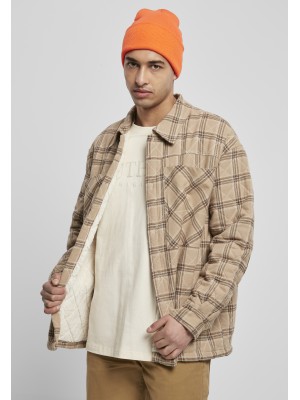 Мъжко карирано яке в бежов цвят Southpole 