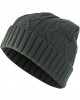 Бийни шапка в тъмносив цвят MSTRDS Beanie Cable Flap, Masterdis, Шапки бийнита - Complex.bg