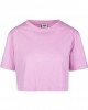 Дамска къса и широка тениска в розово Oversized Urban Classics coolpink, Urban Classics, Тениски - Complex.bg