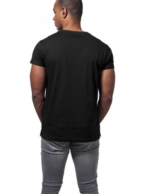 Мъжка памучна тениска в черен цвят Urban Classics