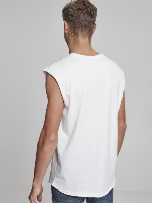 Мъжки потник в бял цвят Urban Classics