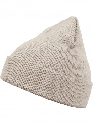 Бийни шапка в светлосив цвят MSTRDS Beanie Basic Flap lightgrey 