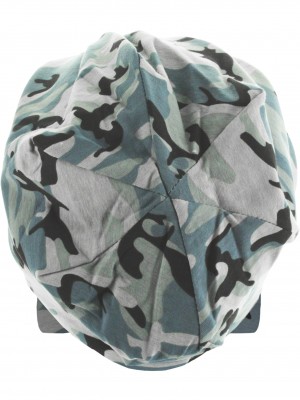 Бийни шапка с две лица в сив камуфлаж MSTRDS Printed Jersey Beanie 