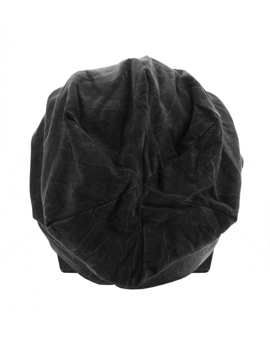 Бийни шапка в черен цвят MSTRDS Stonewashed Jersey Beanie, Masterdis, Шапки бийнита - Complex.bg