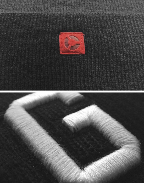 Бийни шапка в черен цвят MSTRDS Letter Cuff Knit Beanie G, Masterdis, Шапки бийнита - Complex.bg