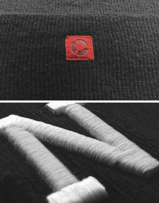 Бийни шапка в черен цвят MSTRDS Letter Cuff Knit Beanie N, Masterdis, Шапки бийнита - Complex.bg