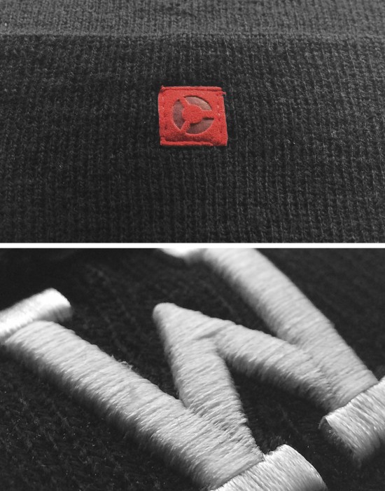 Бийни шапка в черен цвят MSTRDS Letter Cuff Knit Beanie W, Masterdis, Шапки бийнита - Complex.bg