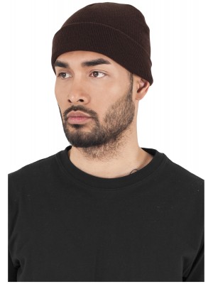 Шапка бийни в кафяв цвят Heavyweight Beanie 