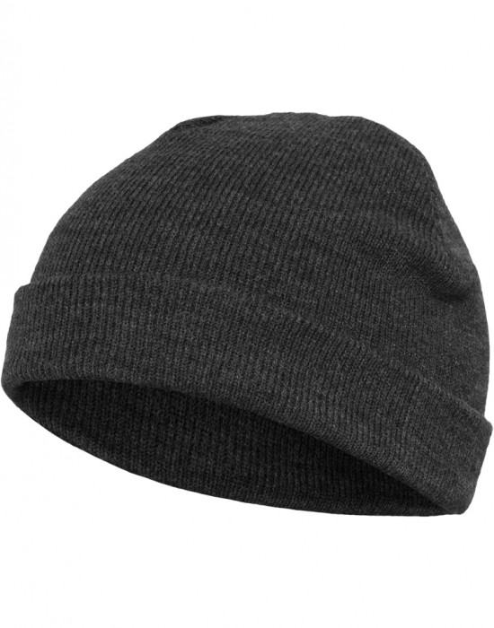 Шапка бийни в тъмносив цвят Heavyweight Beanie, Urban Classics, Шапки бийнита - Complex.bg