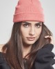 Шапка бийни в цвят корал Heavyweight Beanie, Urban Classics, Шапки бийнита - Complex.bg