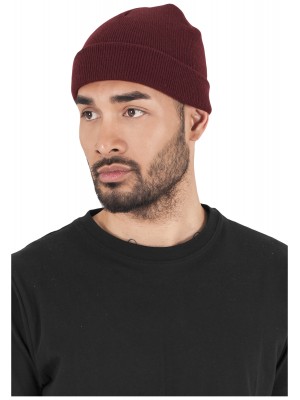 Шапка бийни в тъмночервен цвят Heavyweight Beanie 