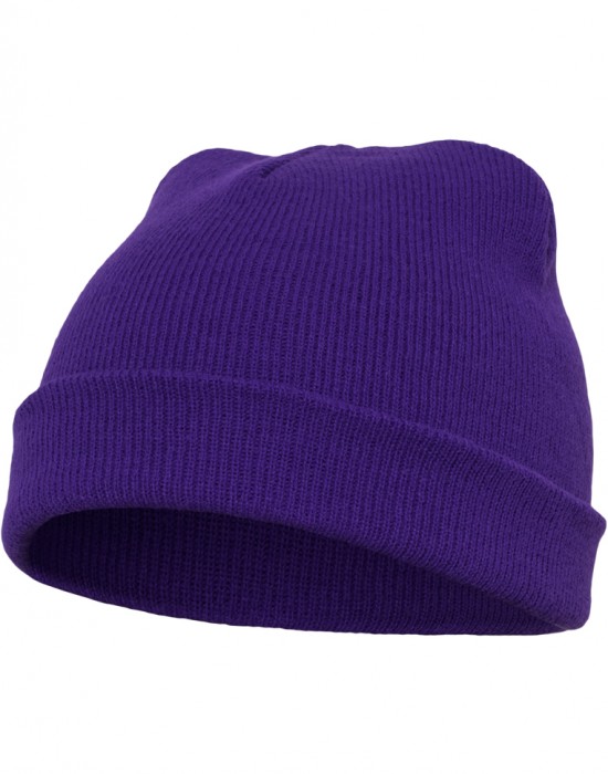 Шапка бийни в лилав цвят Heavyweight Beanie, Urban Classics, Шапки бийнита - Complex.bg