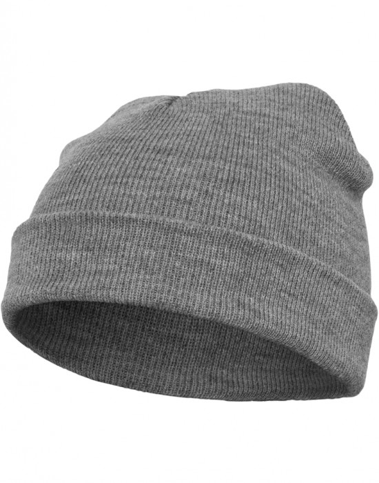 Шапка бийни в сив цвят Heavyweight Beanie, Urban Classics, Шапки бийнита - Complex.bg