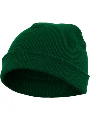 Шапка бийни в тъмнозелен цвят Heavyweight Beanie 