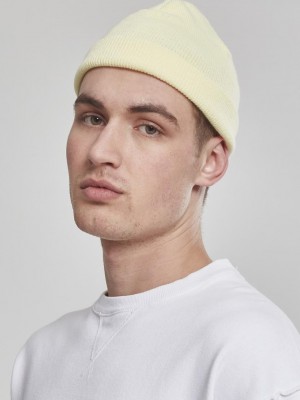 Шапка бийни в пясъчен цвят Heavyweight Beanie powderyellow 
