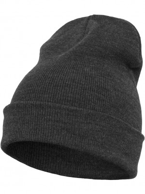 Шапка бийни в тъмносив цвят Heavyweight Long Beanie 