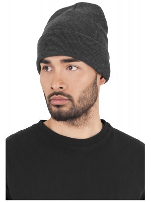 Шапка бийни в тъмносив цвят Heavyweight Long Beanie 