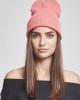 Шапка бийни в цвят корал Heavyweight Long Beanie coral, Urban Classics, Шапки бийнита - Complex.bg