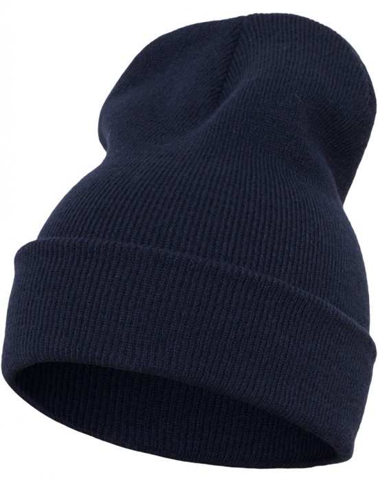 Шапка бийни в тъмносин цвят Heavyweight Long Beanie, Urban Classics, Шапки бийнита - Complex.bg