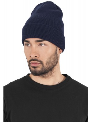 Шапка бийни в тъмносин цвят Heavyweight Long Beanie 